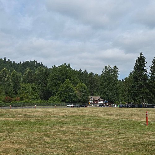 Today's office is looking awfully nice. It's a great day to be at @timberfest