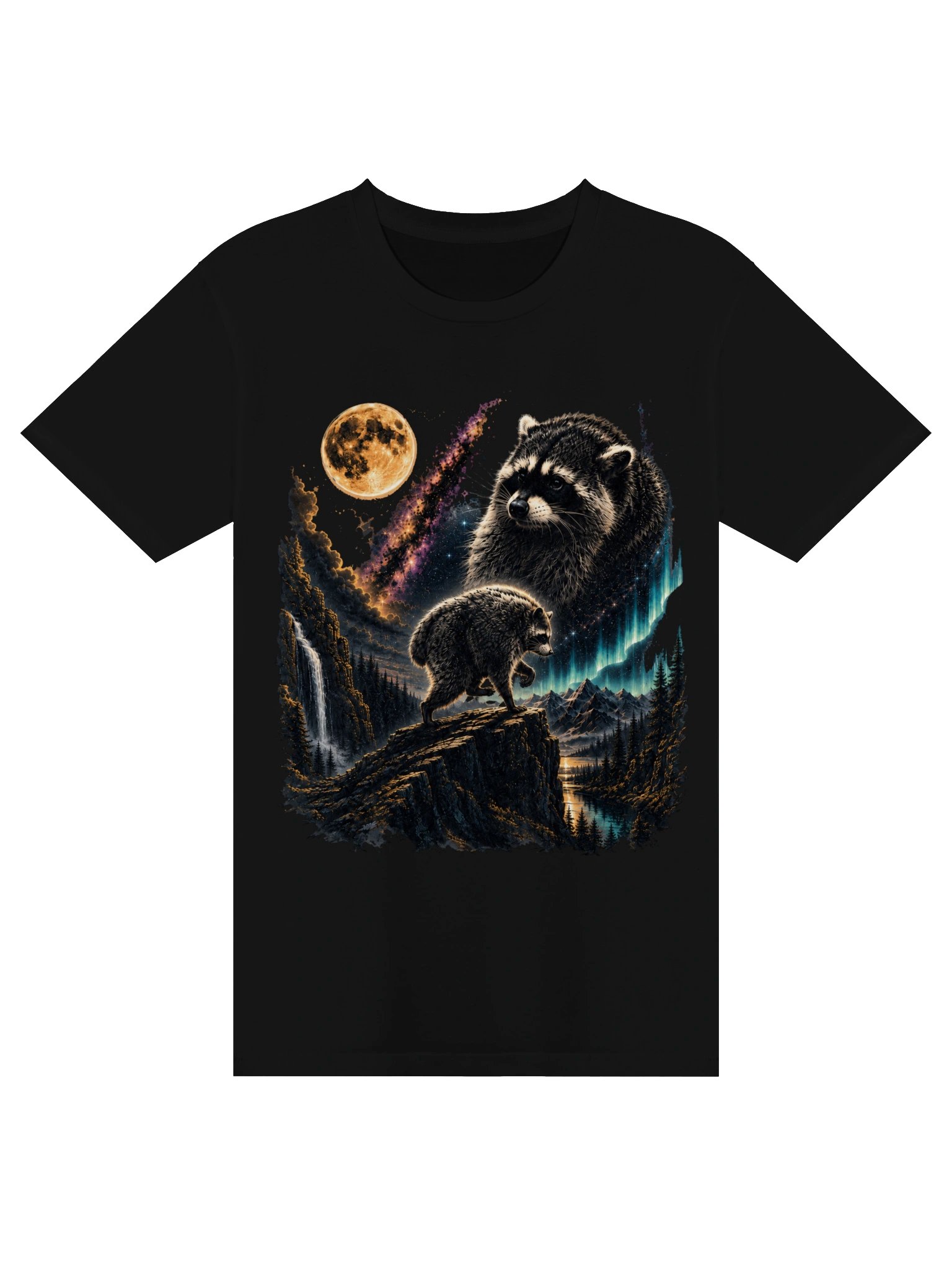 Raccoon Moon T-Shirt product image (1)