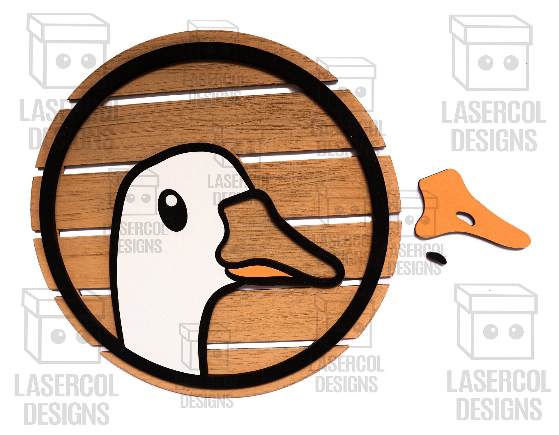 Animals DIY Paint Kit Puzzle Set 4 - Laser Cut Files product image (7)