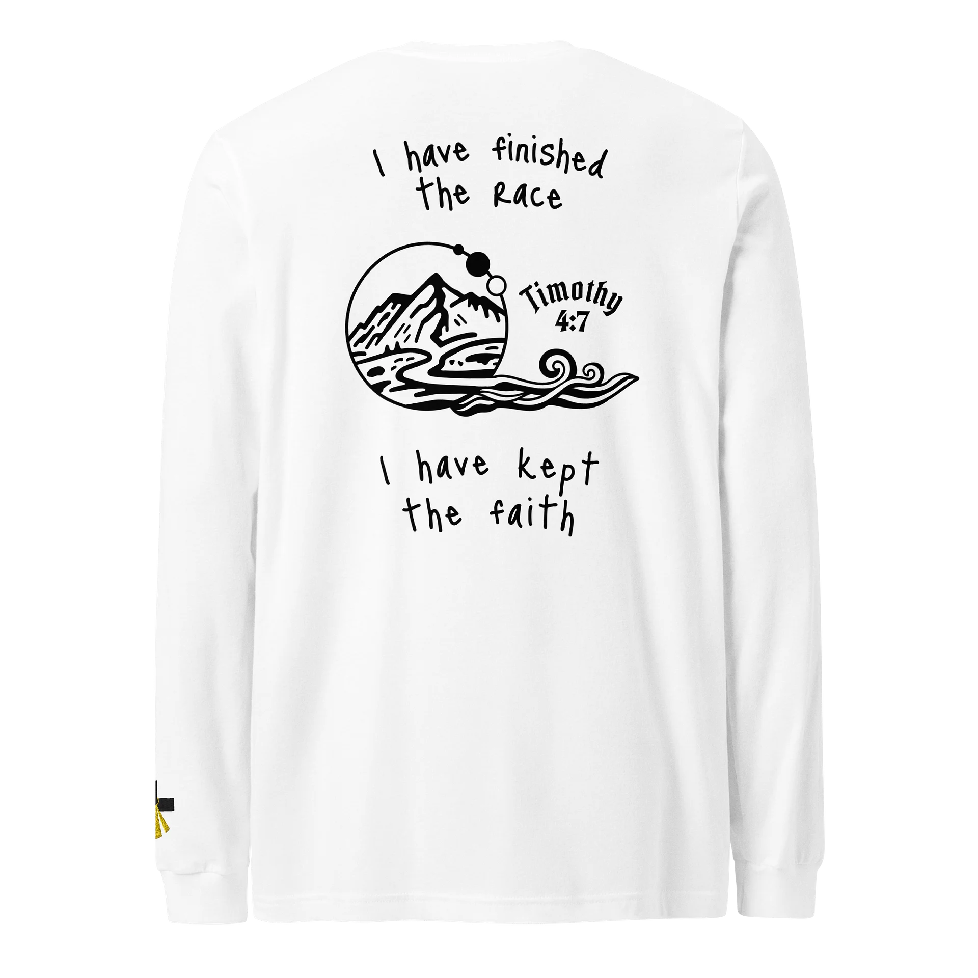 Long sleeve tee God Faith product image (9)