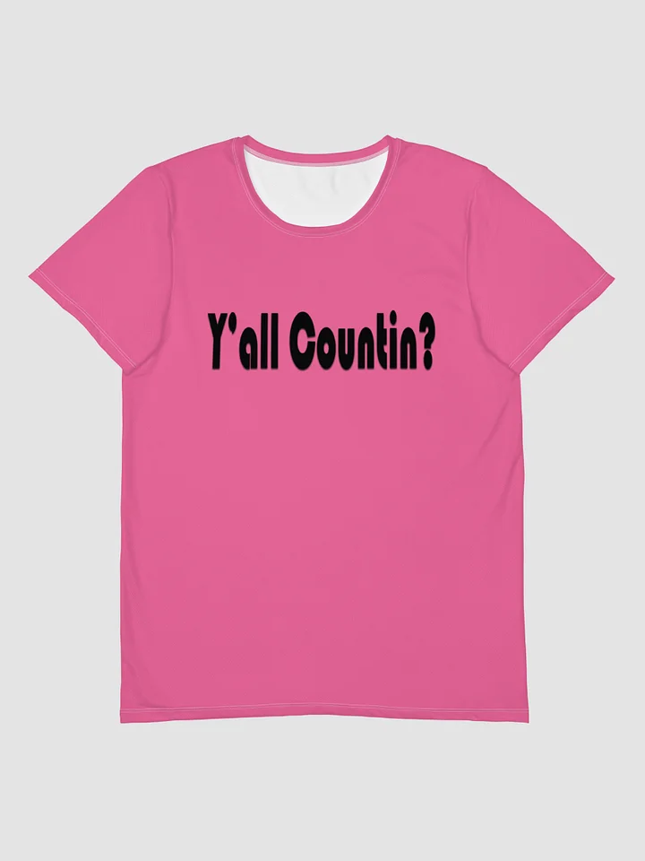 [Joshua Crawford] All-Over Print Athletic T-Shirt Sublicolor 103 ( Pink ) product image (1)