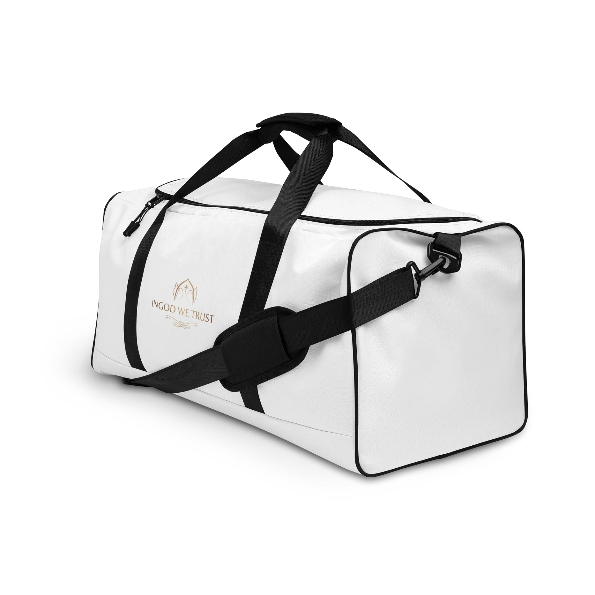 Travel Bag, Large Capacity Sports Duffle for Gym, Church & Daily Use, Go along with GOD product image (3)