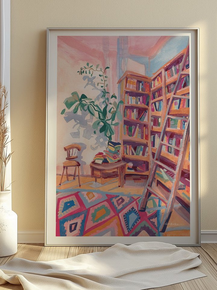 Grab A Book Print product image (2)