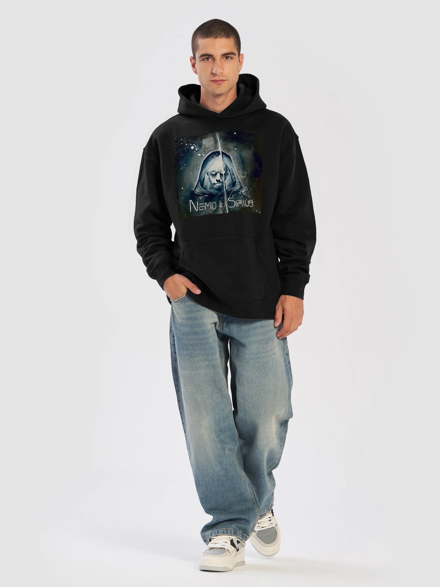 Split-Streak Oversized Hoodie product image (5)