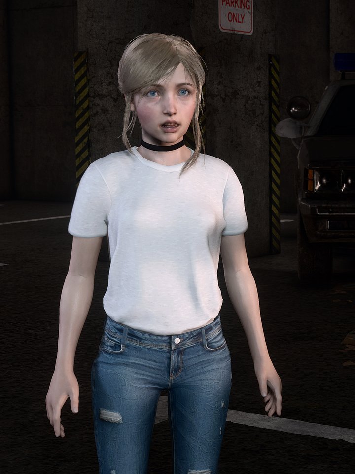 Resident Evil 2 Remake: SB Casual Jeans Mod product image (2)