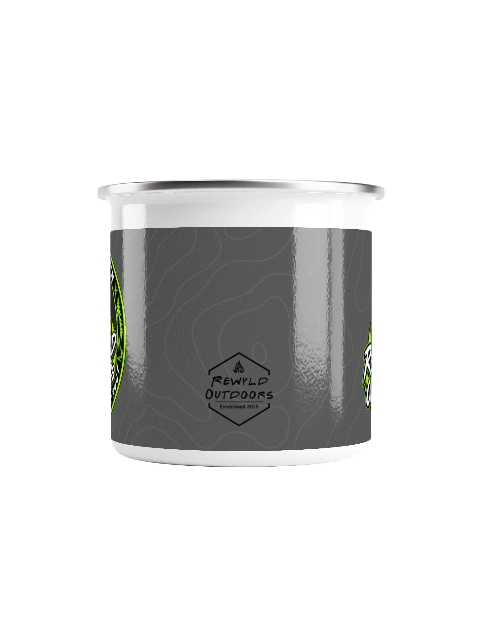 Rewyld Outdoors Neon Flames Camp Mug product image (4)