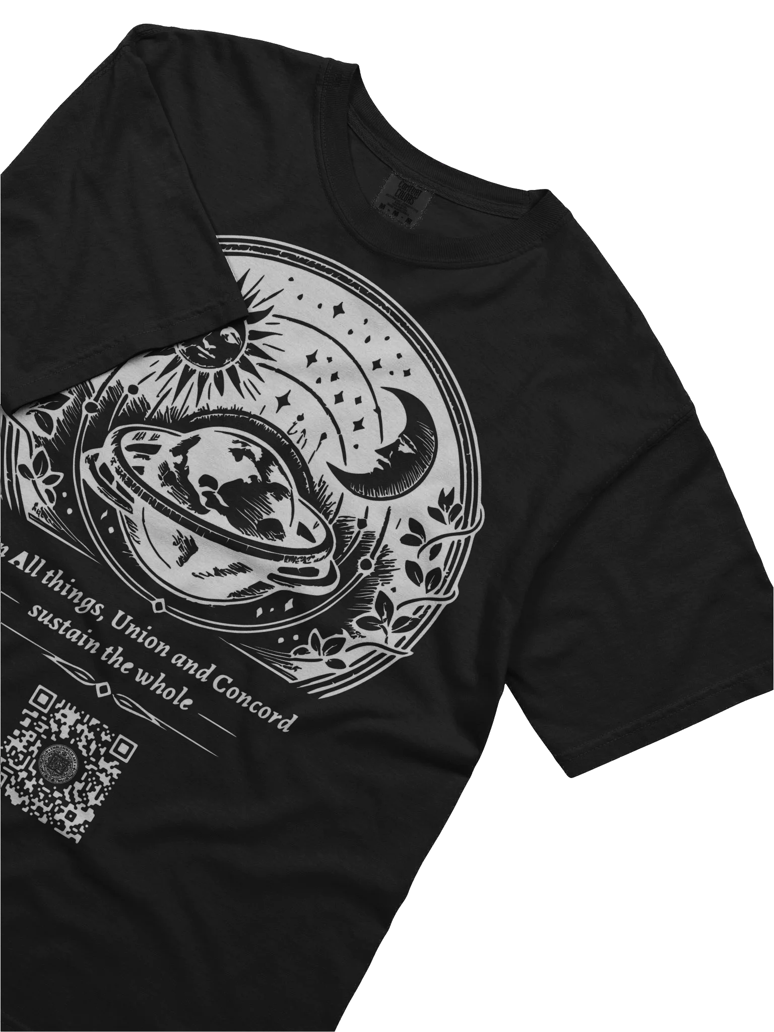 Gravity and Love (White on Black/Color) product image (5)