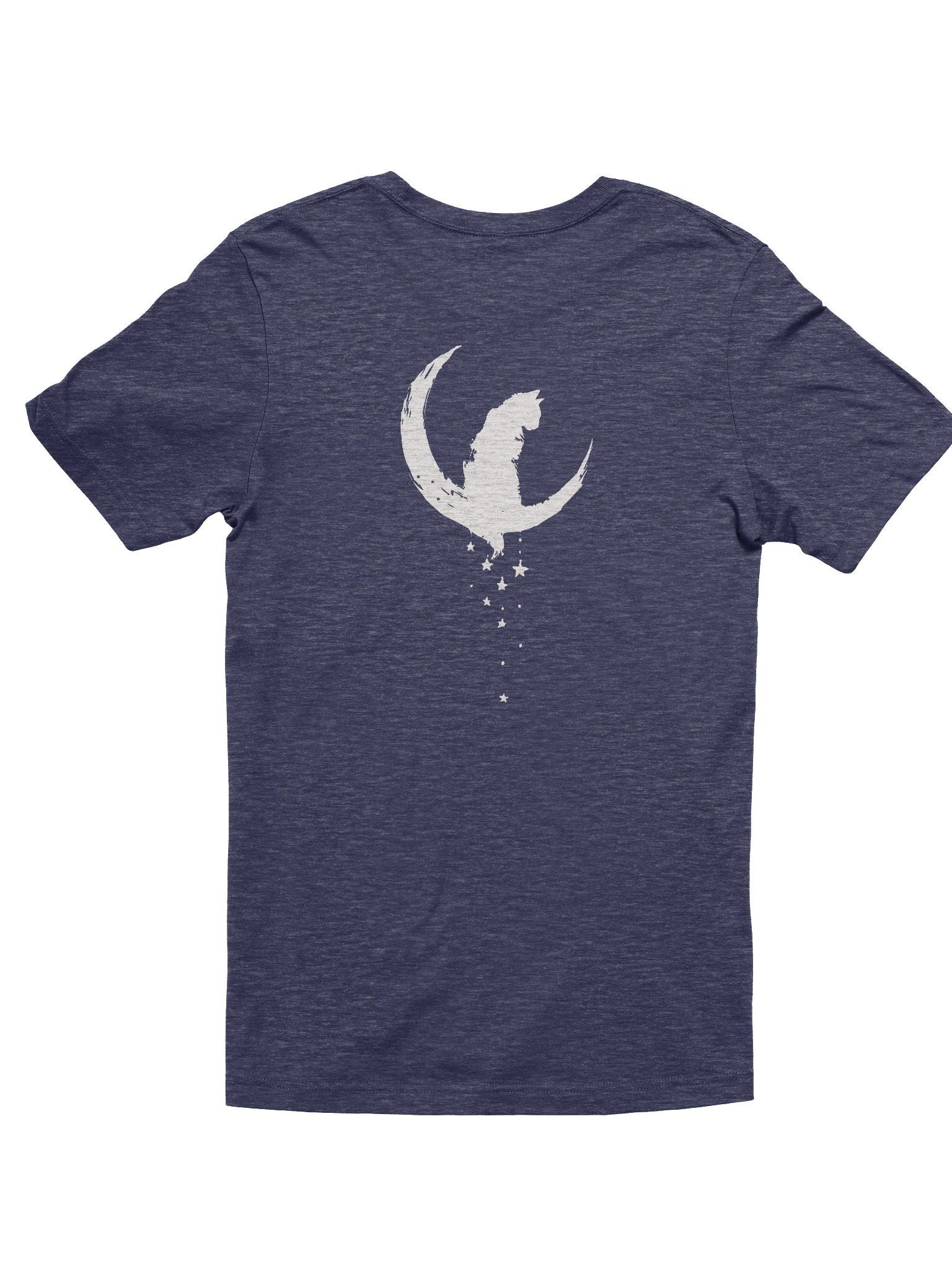Shhh. The Moon Cat — Double Sided Tee product image (3)