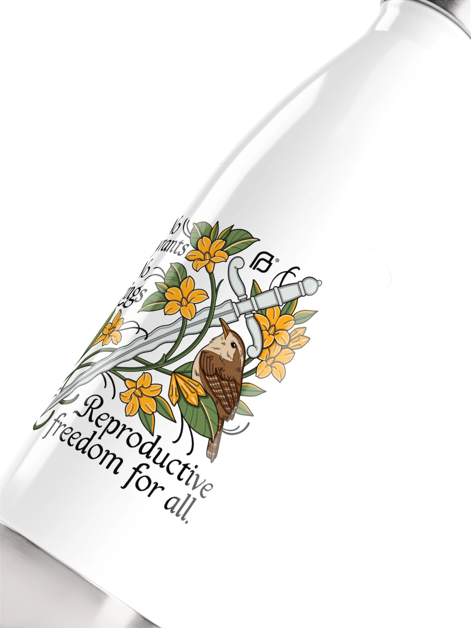 No Tyrants, No Kings Water Bottle — South Carolina product image (5)