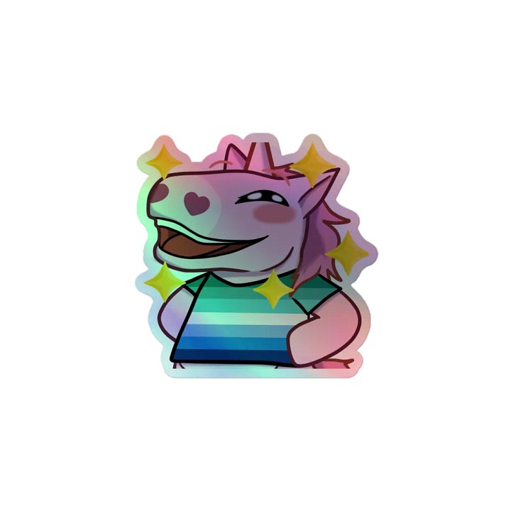 GAY Pride Holographic Sticker product image (1)
