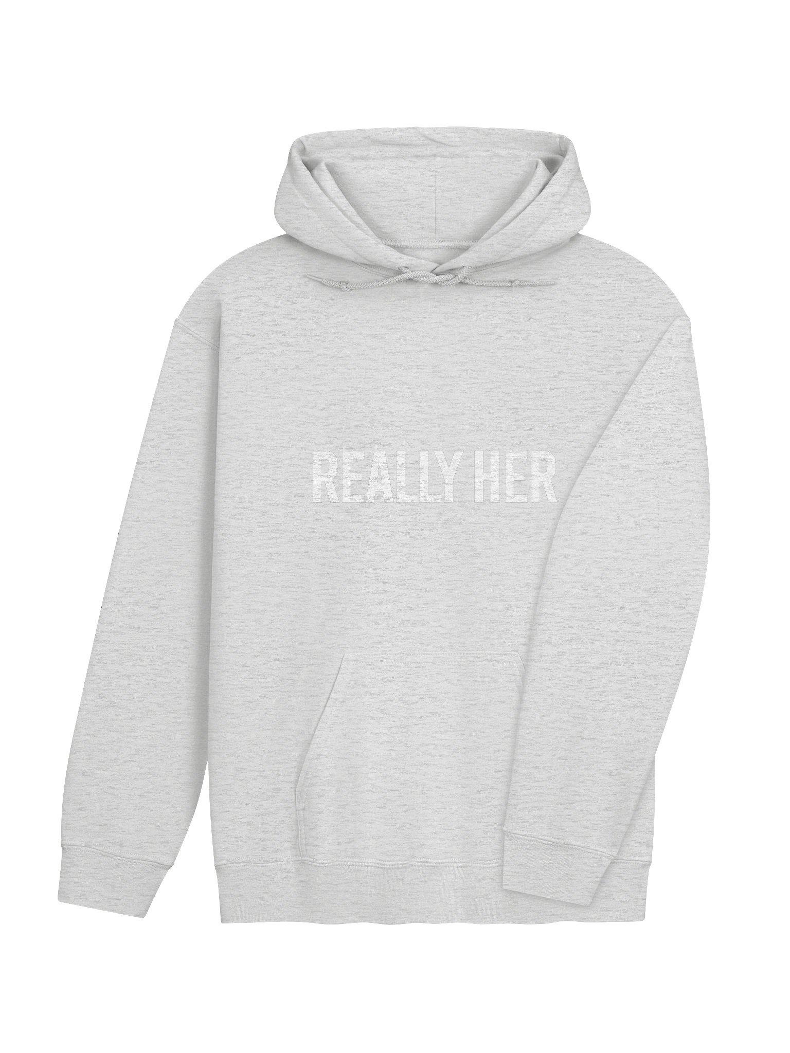 Really Her White Hoodie product image (4)