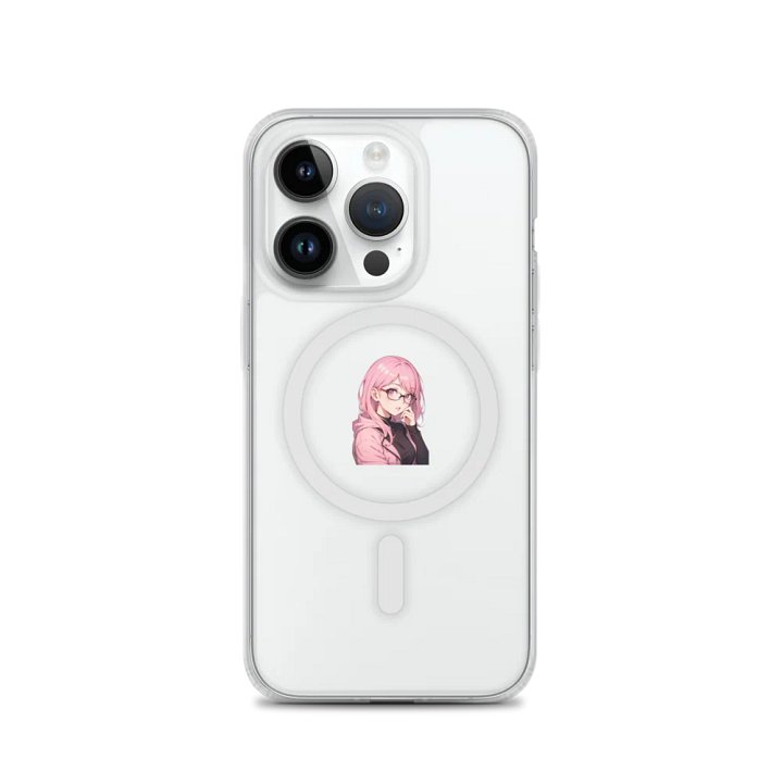 (PINK WAIFU) K Clear Case for iPhone product image (2)