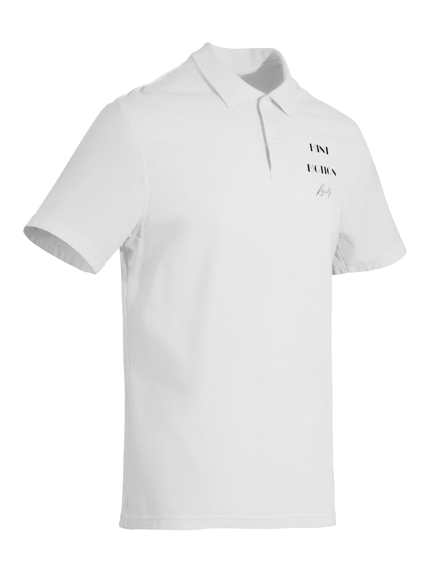 Royalty Series Black Print Premium Polo Shirt product image (16)