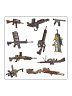 Cursed Gun Stickers 2026
