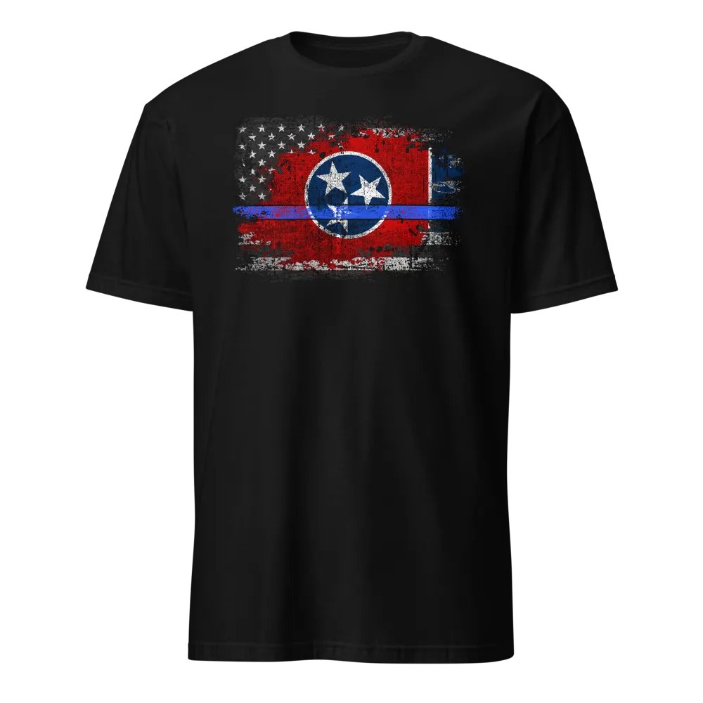 Tennessee Thin Blue Line Flag product image (1)
