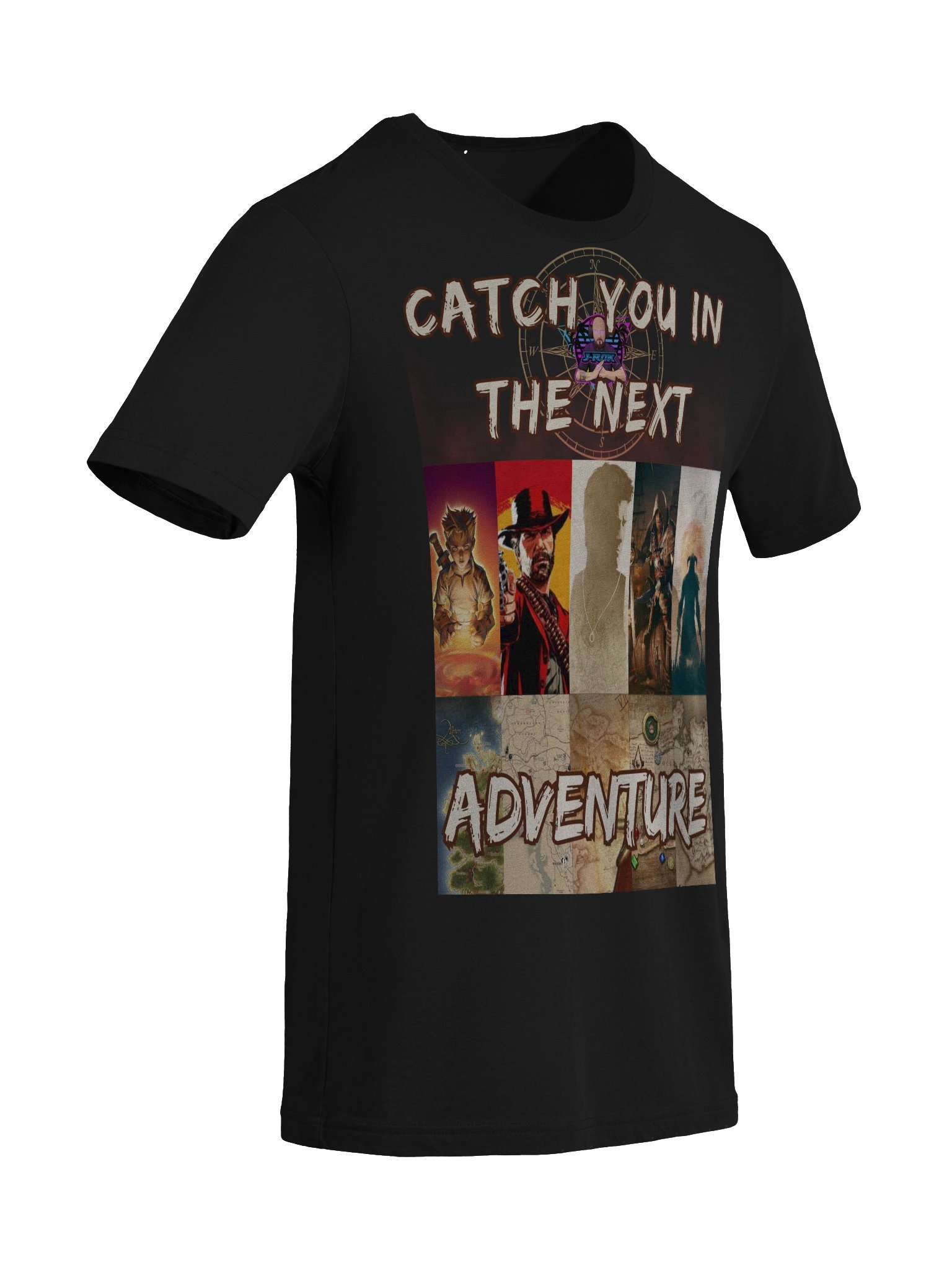Gaming Adventure T-shirt (Front Design) product image (57)