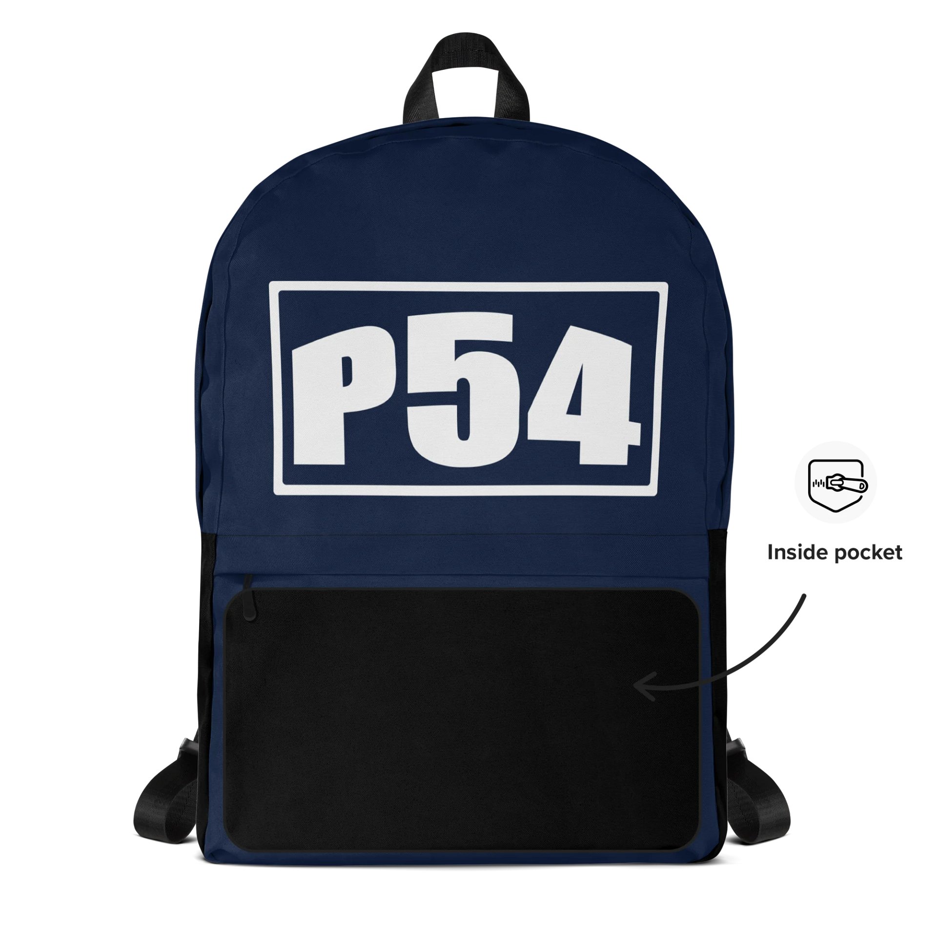 P54 Bold Letter Blue Backpack product image (5)