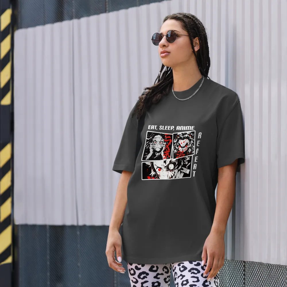 Eat, Sleep, Anime, Repeat T-Shirt product image (8)