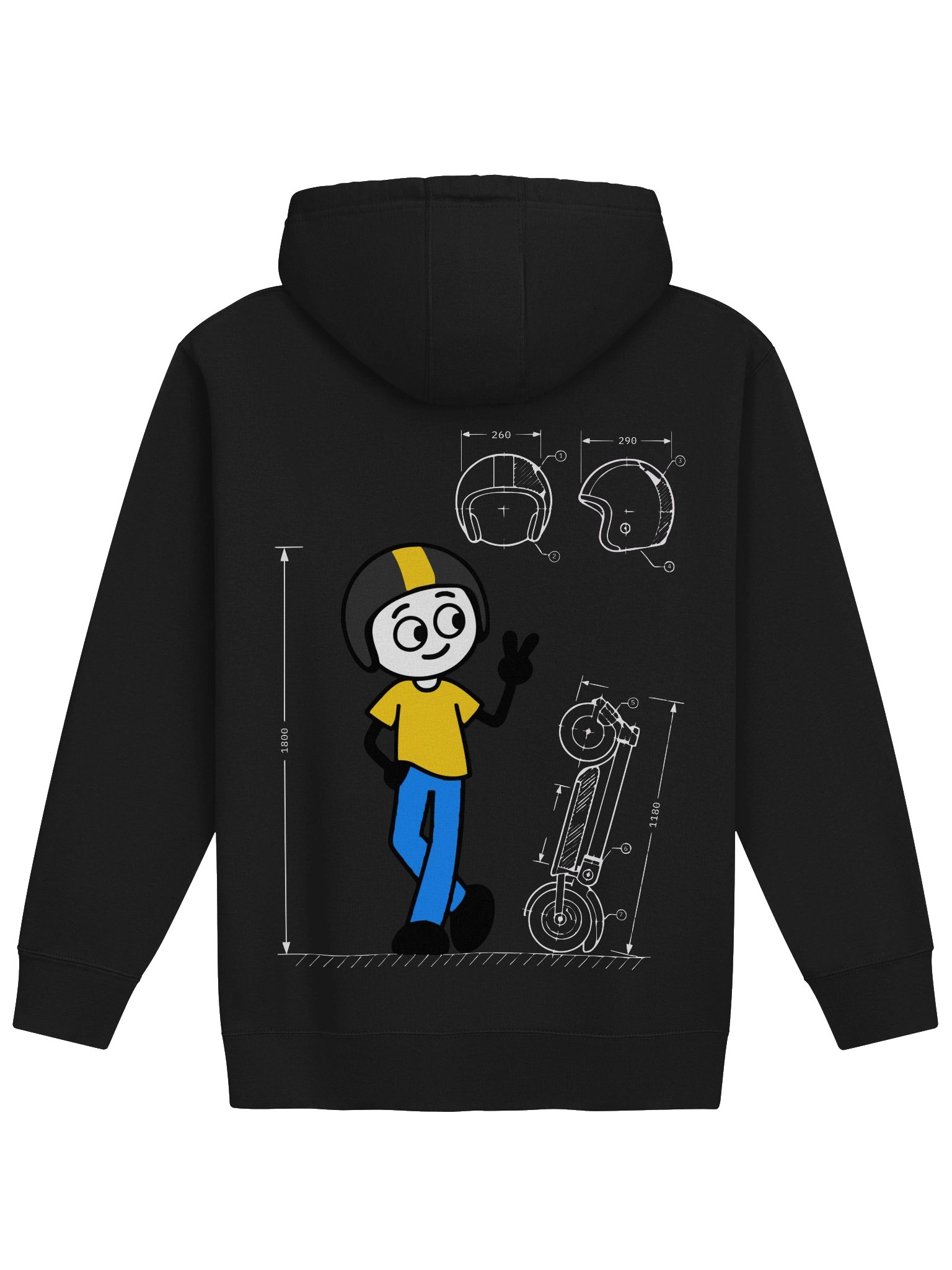 SCOOTY Spec Sheet Hoodie product image (1)