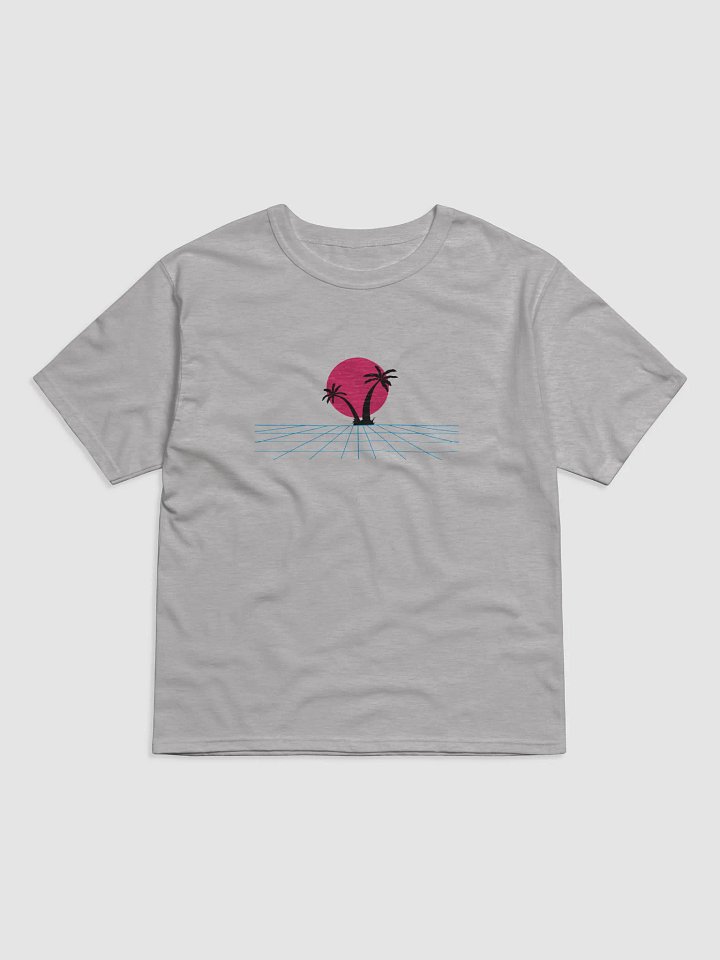 Retro Horizon Palm Tree T-Shirt product image (1)