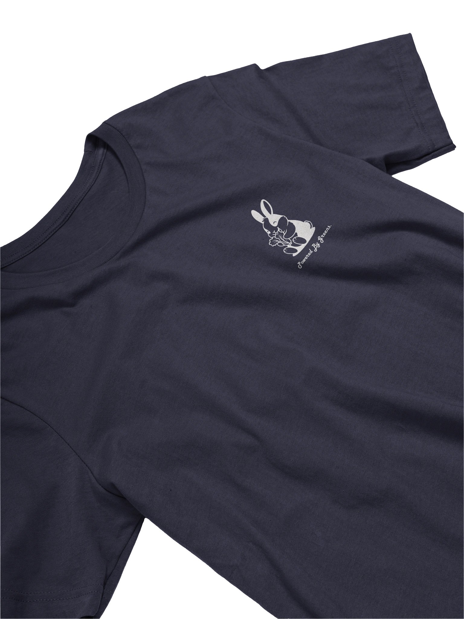 Bunny Rabbit Powered By Greens T-Shirt product image (3)