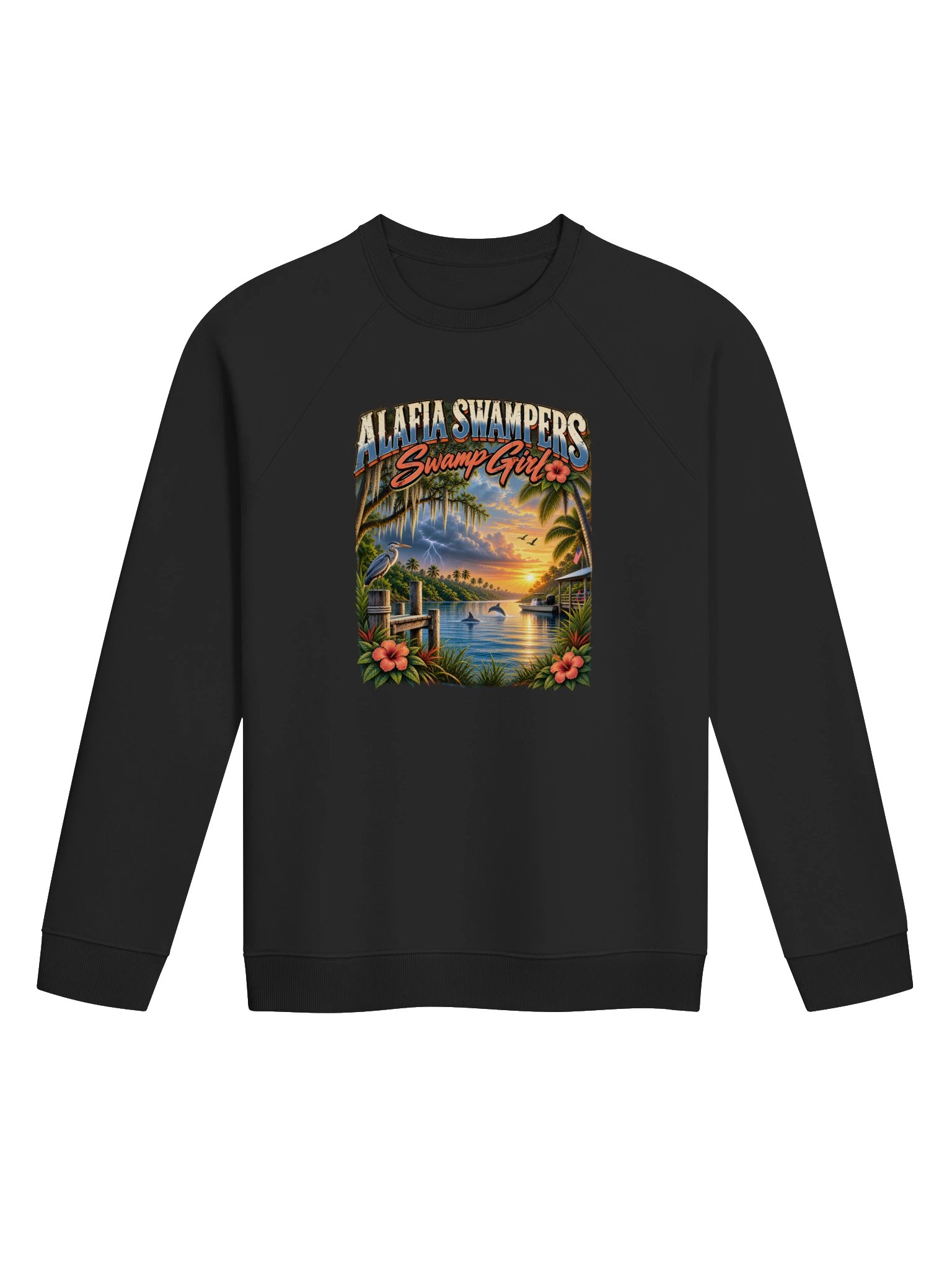 She's the Sun & the Storm Organic Raglan Sweatshirt product image (1)