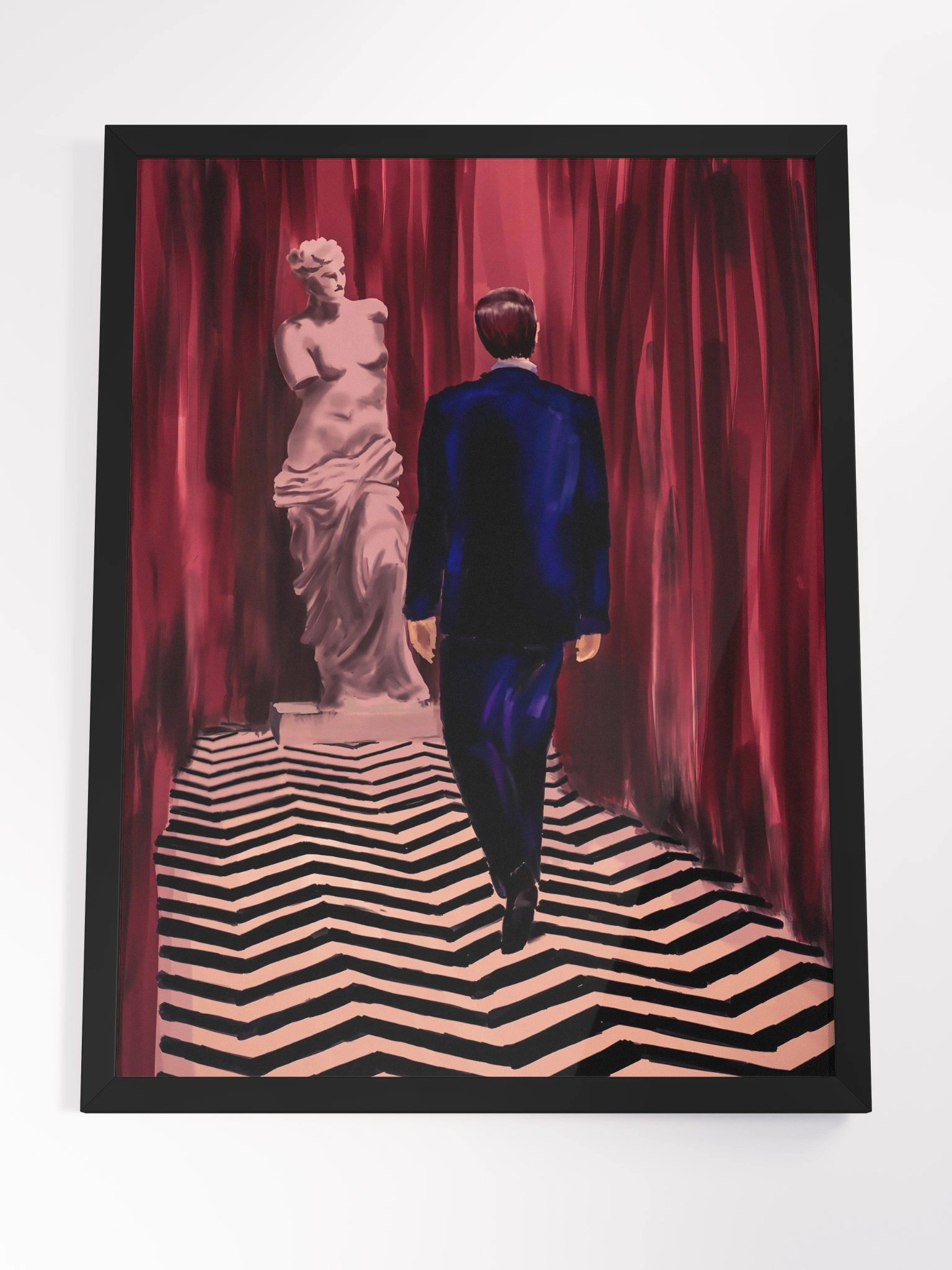 Red Room Framed Poster product image (4)