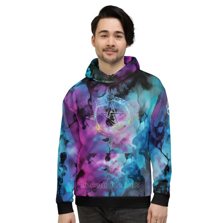 TIEDYE4GOTHIC STAR HOODIE product image (2)