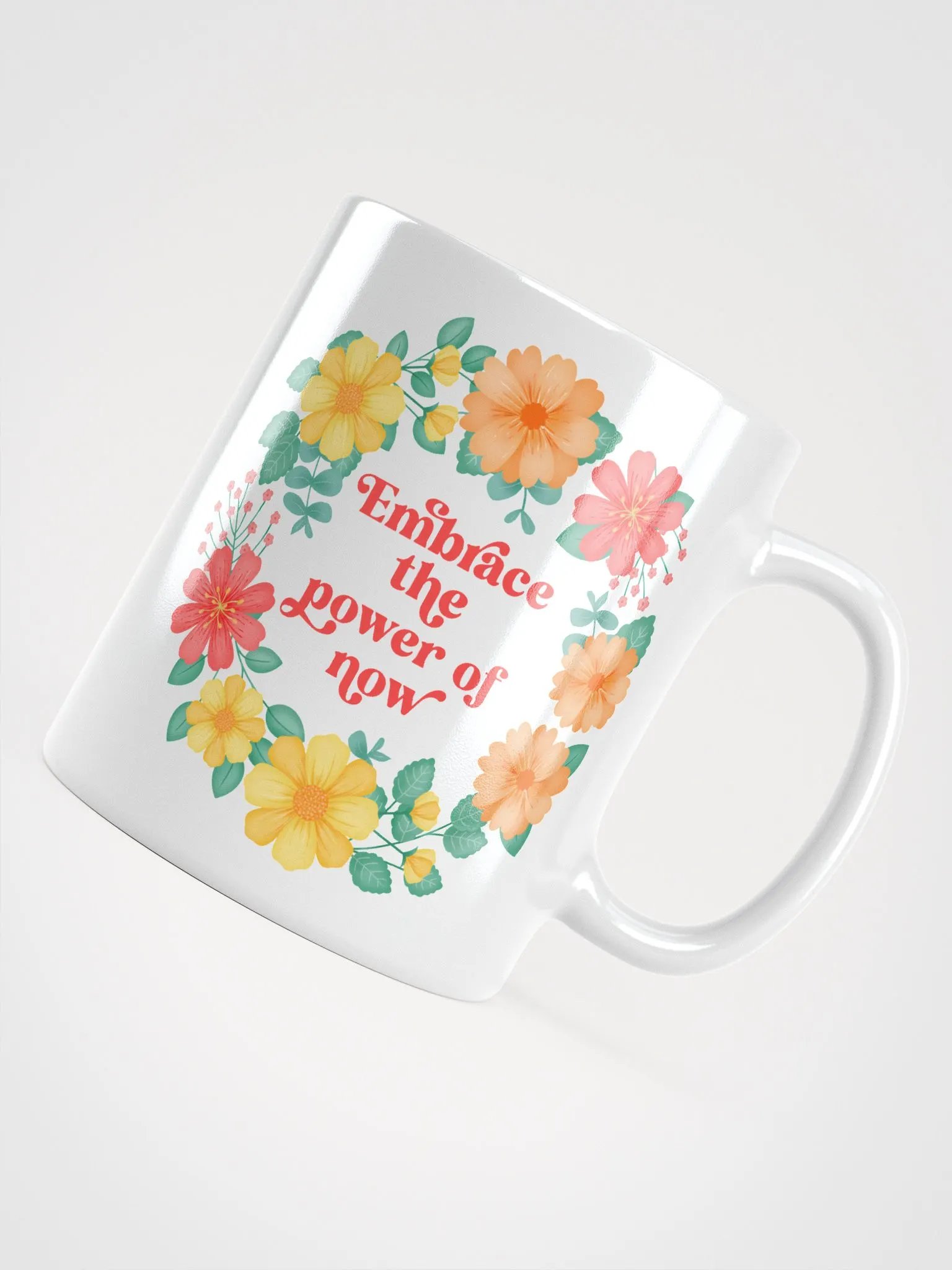 Embrace the power of now - Motivational Mug product image (4)