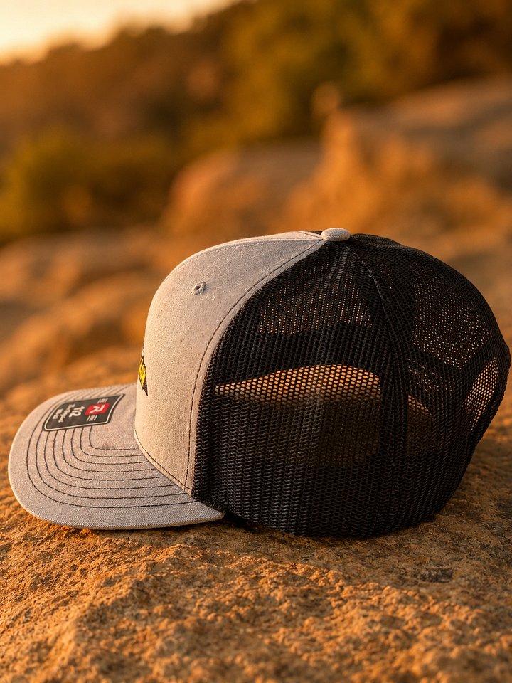 Sunset Yellow Seek Fresh Air Snapback product image (2)