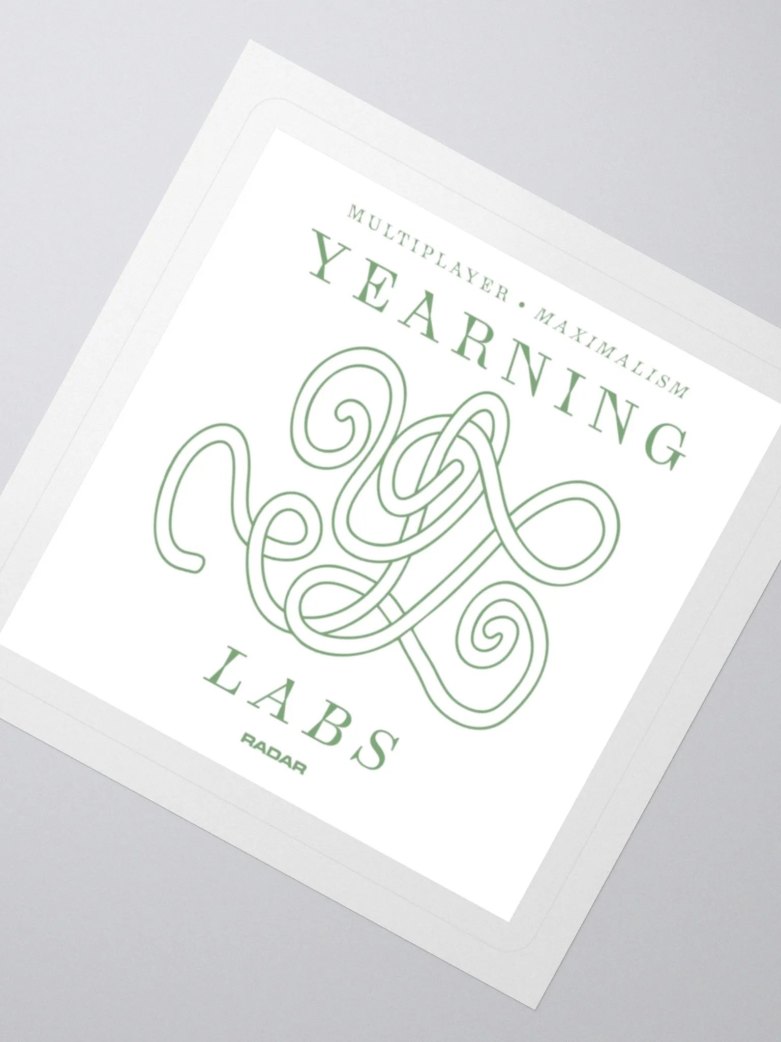Yearning Labs Logo Sticker product image (2)