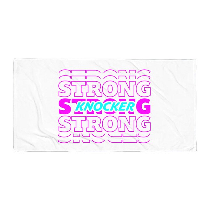 KNOCKER STRONG TOWEL product image (1)