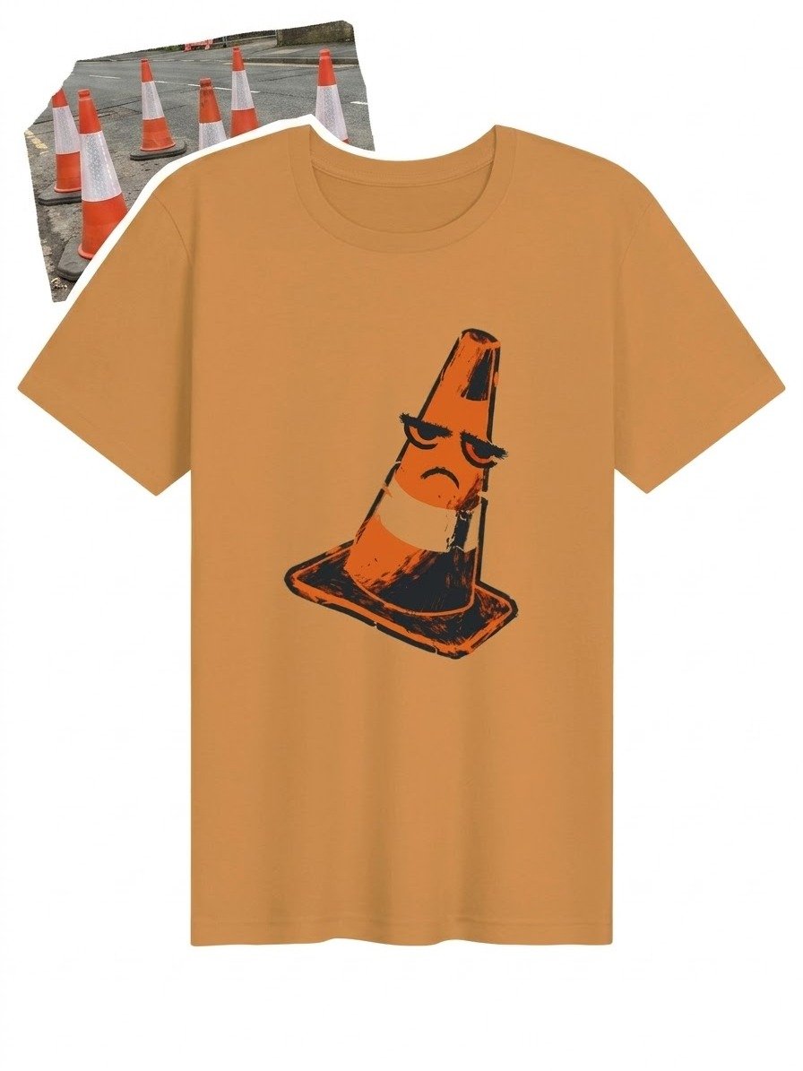 Permanent Detour | Heavyweight Boxy Fit Tee | Honest Industrial product image (1)