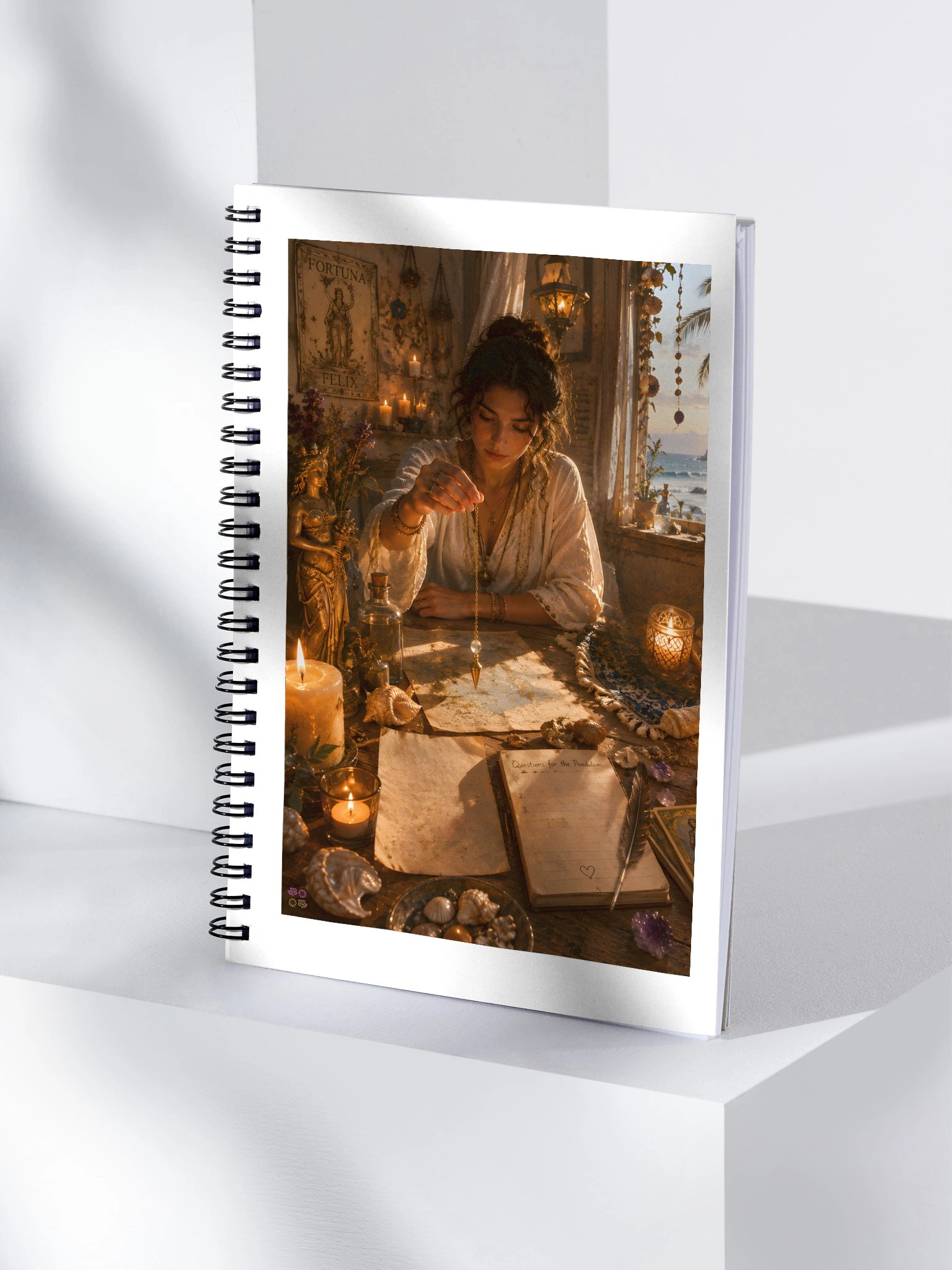 Pendulum Questions Spiral Notebook product image (4)
