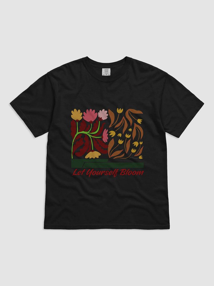 Let Yourself Bloom: Inspirational Abstract Floral Design product image (1)