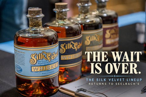 The wait is over. Silk Velvet is back at Seelbach's!

After several weeks of being sold out, the Silk Velvet lineup is back, ...