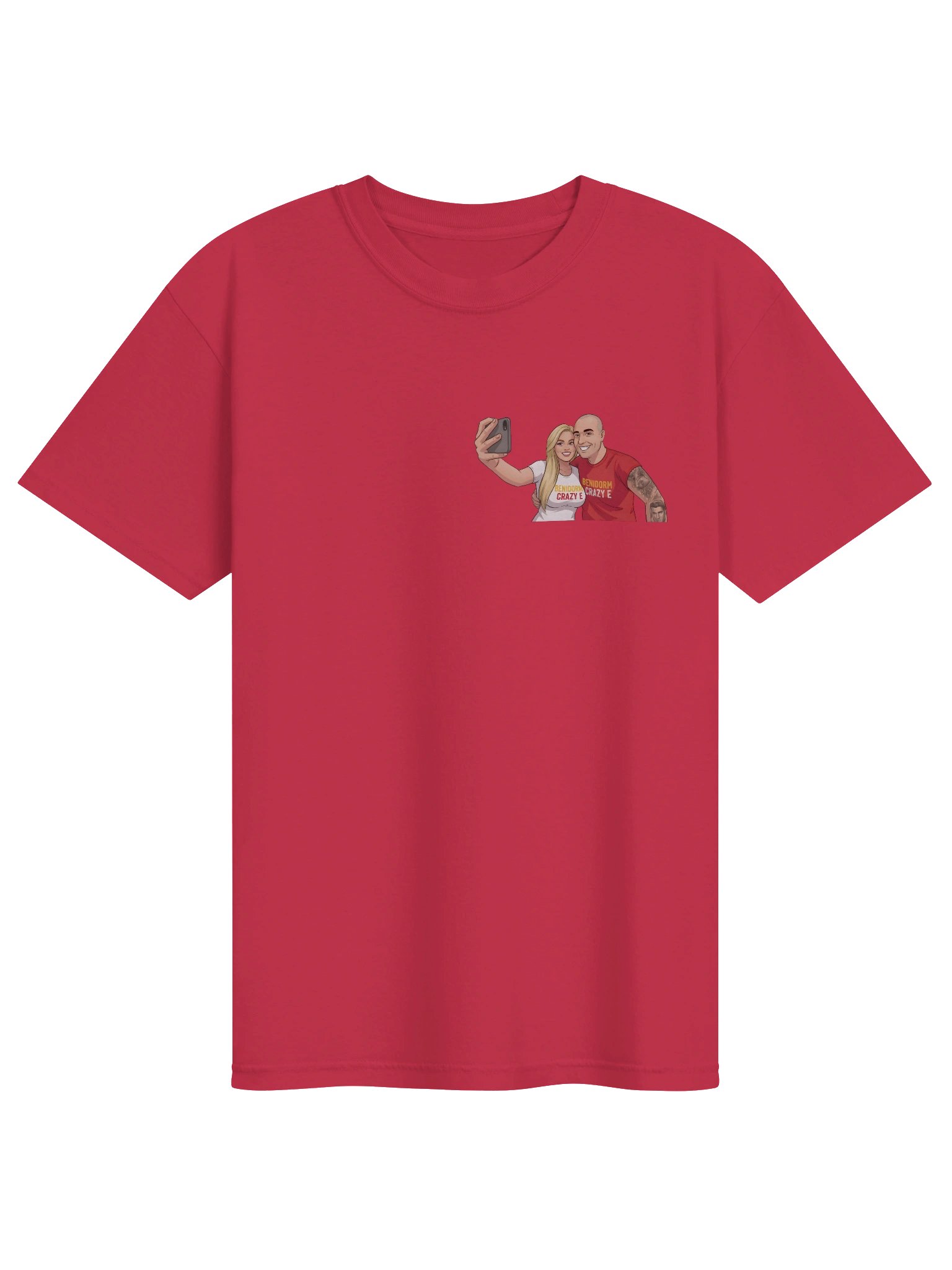 Benidorm Crazy E Couple Selfie Tee product image (6)