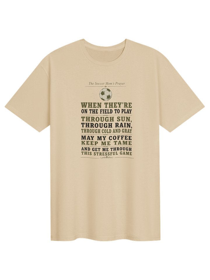 The Soccer Mom’s Prayer # 1 Tee product image (1)