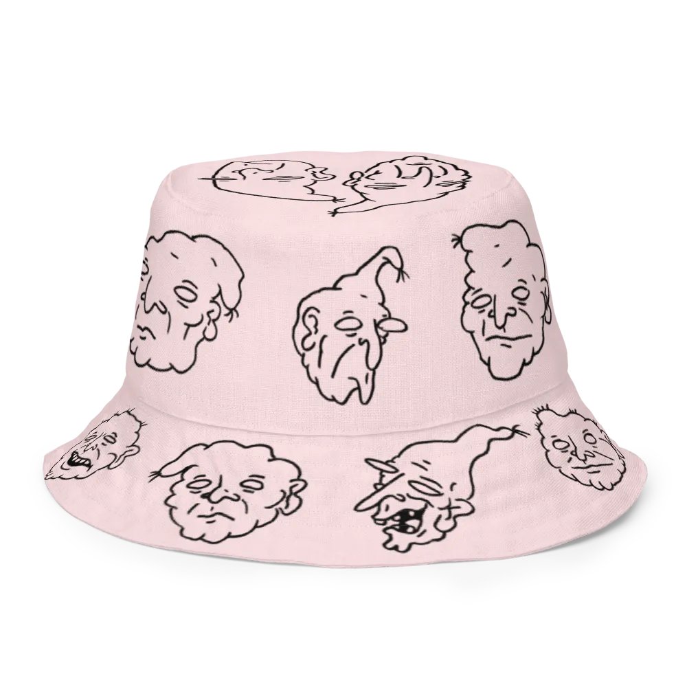 DOODLE BUCKET (PINK REVERSABLE) product image (3)