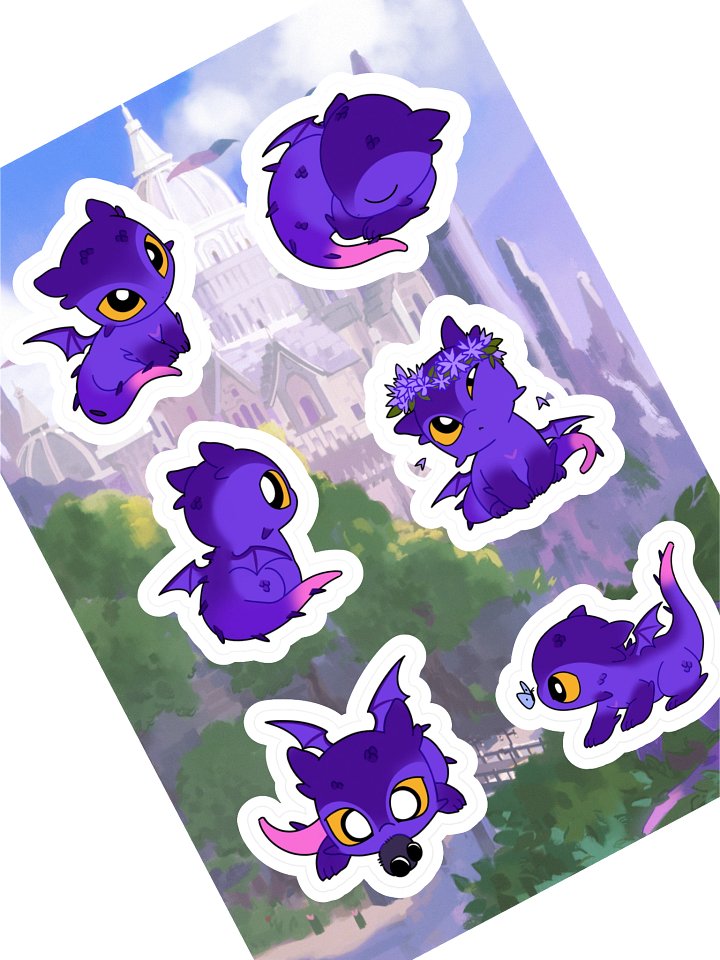 Jibble Stickers - The Flight Merch! product image (1)