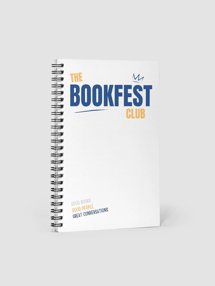 The Bookfest Club Spiral Notebook product image (1)
