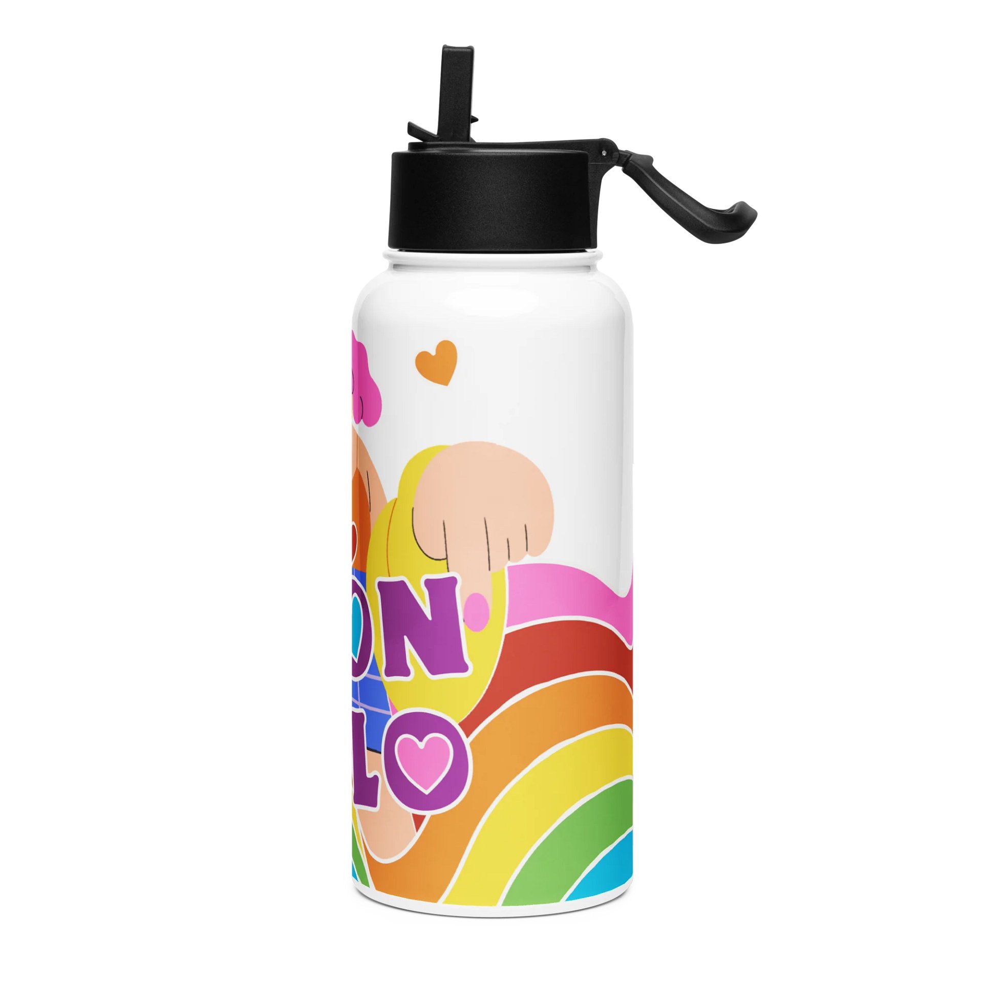Neon Halo 32 oz Stainless Steel with Straw Lid product image (2)