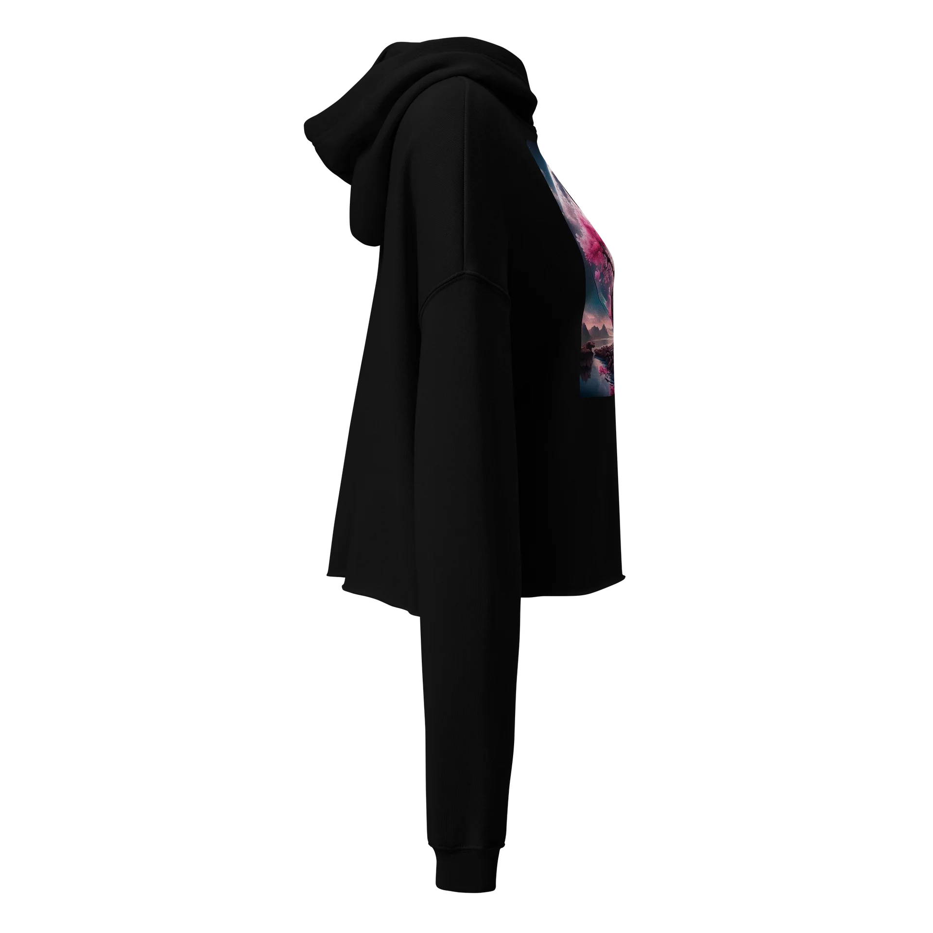 Celestial Harmony Crop Hoodie product image (3)