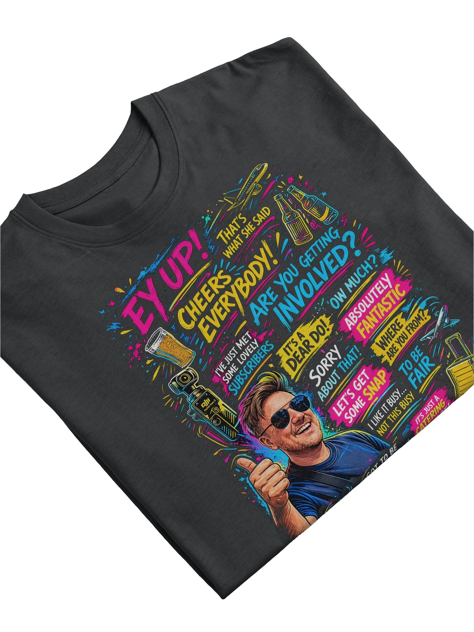 Yorkshire Lee Phrases Premium Heavyweight Tee product image (21)