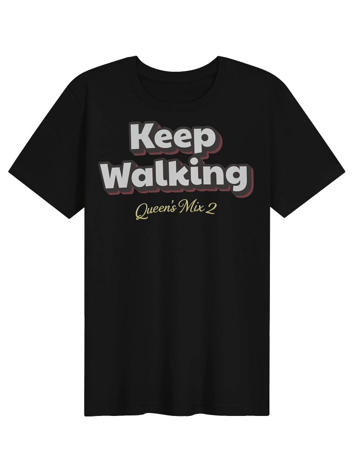 Keep Walking Soft Tee (Red text shadow) product image (31)