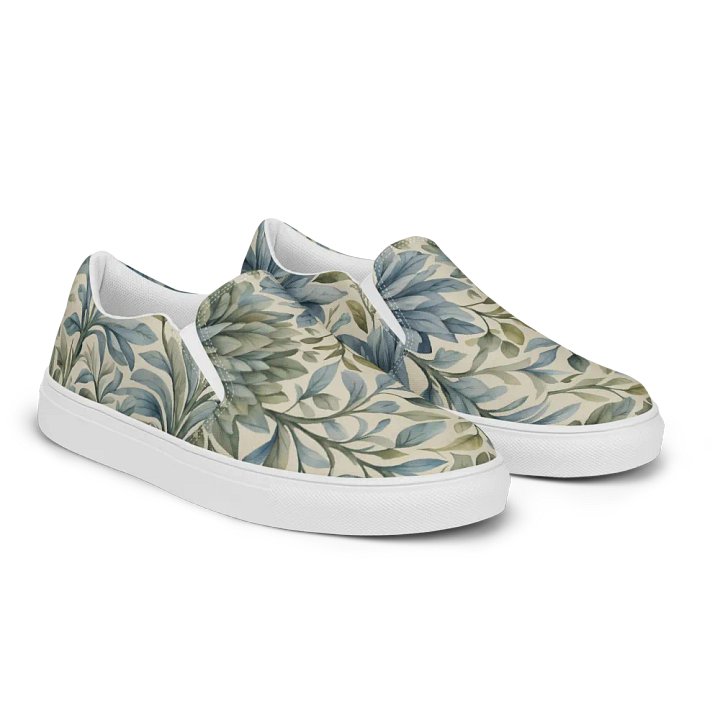 Botanical Bliss Slip-On Canvas Shoes product image (1)