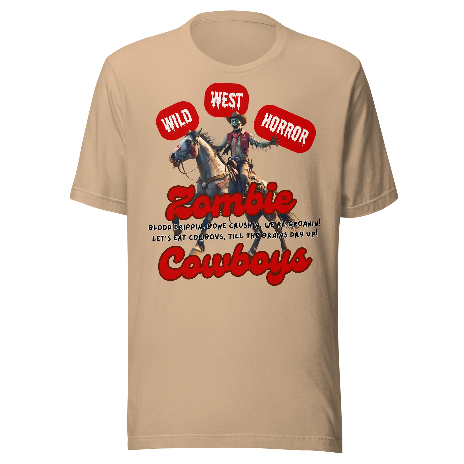 Zombie Cowboys Horror Western Tee product image (1)