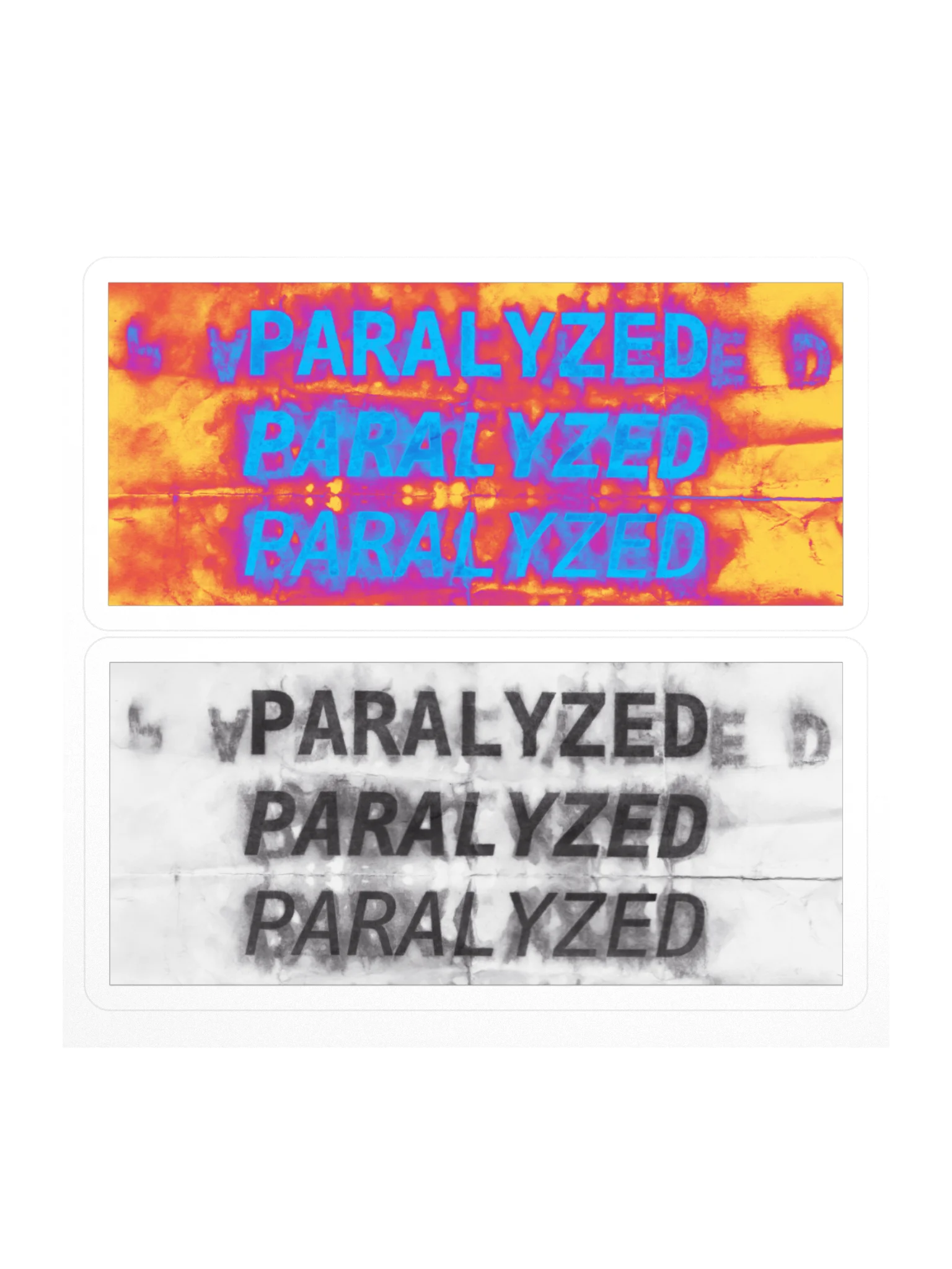 PARALYZED STICKERS product image (1)