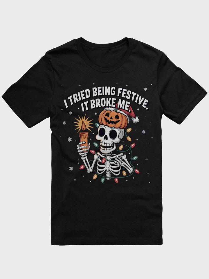 Festive Fiasco Skeleton T-Shirt product image (7)