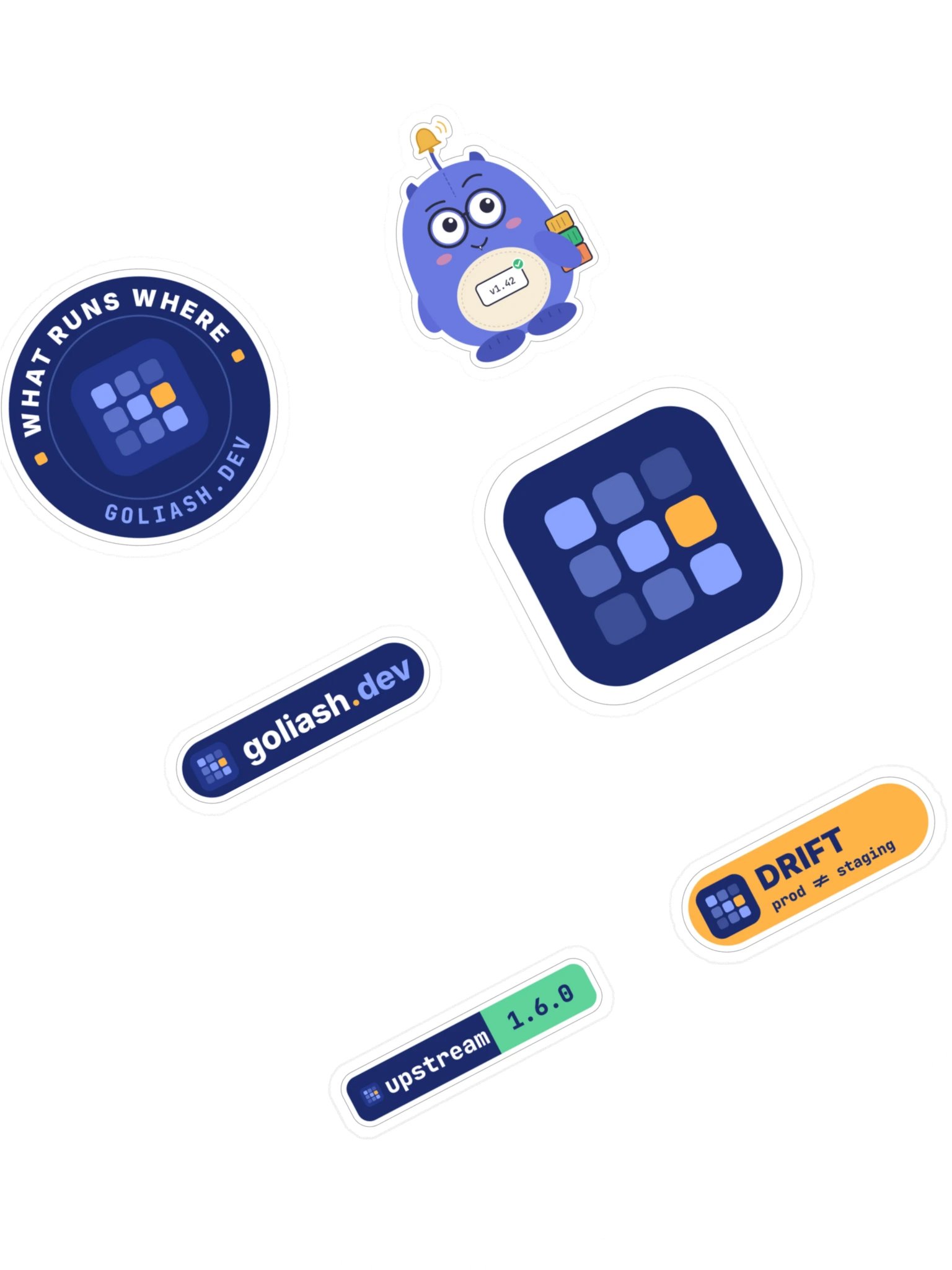 Goliash Mix Sticker Sheet product image (1)